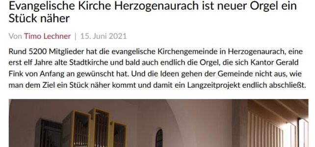 Artikel im Sonntagsblatt 360° evangelisch