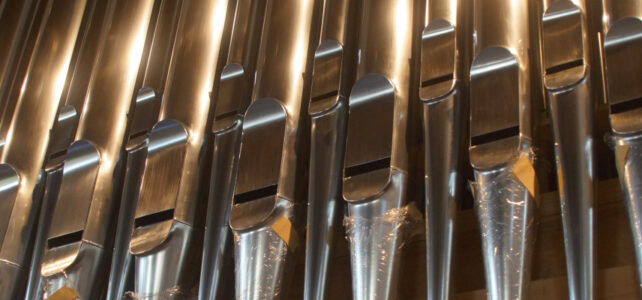 Orgelpfeifen Baustelle