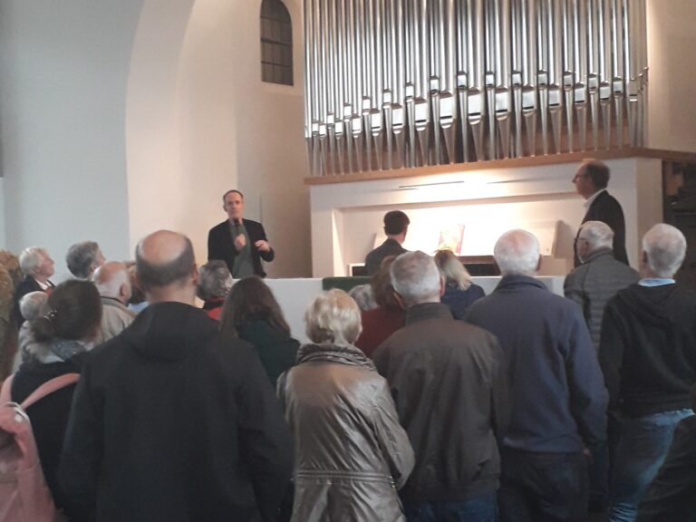 Festlicher Tag: Die neue Orgel wurde am 2. Oktober 2022 eingeweiht ...