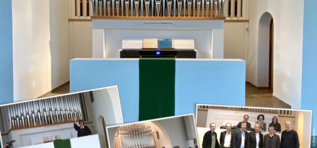 Das Jahr 2022 des Orgelbauvereins im Rückblick